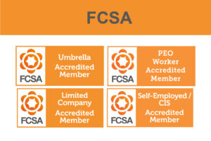 FCSA Badges for Umbrella, PEO Worker, Limited Company and Self-employed CIS