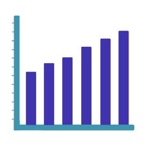 ADVANCE Bar Chart Icon