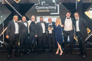 The Advance team winning best umbrella company 2026